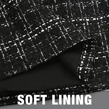 IDEALSANXUN Plaid Mini Skirt for Stylish Winter Outfits