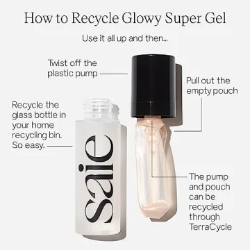 Saie Glowy Super Gel Mini Duo for Radiant Skin