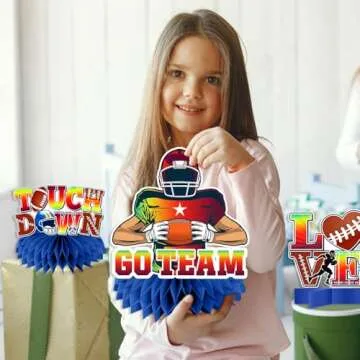 Stylish 10 Pcs Super Football Decorations for Parties