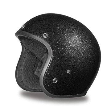 Daytona Cruiser Helmet - Lightweight 3/4 Shell with Removable Visor