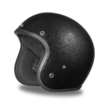 Daytona Cruiser Helmet - Lightweight 3/4 Shell with Removable Visor