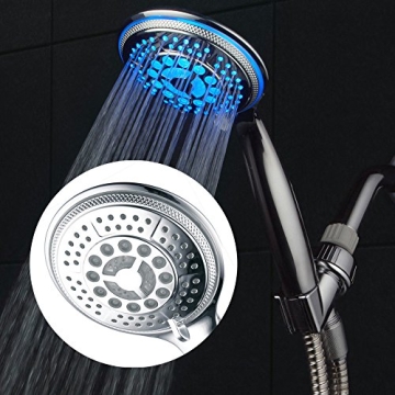 DreamSpa Color Changing LED Handheld Shower Head for All