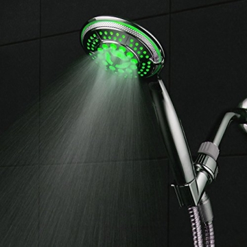 DreamSpa Color Changing LED Handheld Shower Head for All