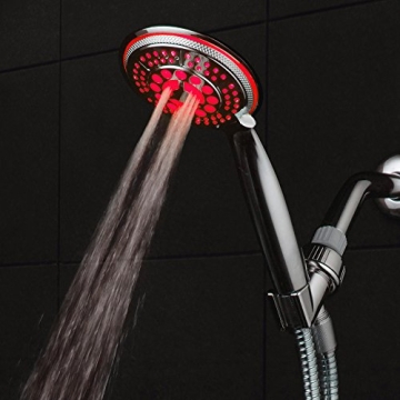DreamSpa Color Changing LED Handheld Shower Head for All