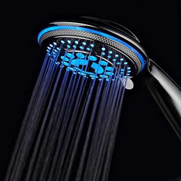DreamSpa Color Changing LED Handheld Shower Head for All