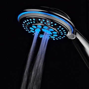 DreamSpa Color Changing LED Handheld Shower Head for All