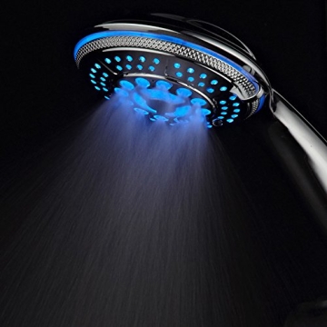 DreamSpa Color Changing LED Handheld Shower Head for All