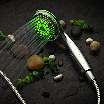 DreamSpa Color Changing LED Handheld Shower Head for All