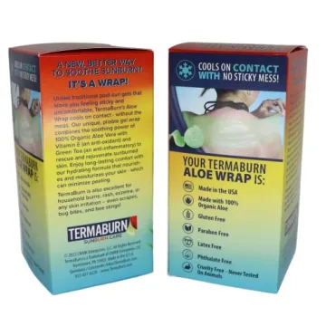 Aloe Wrap for Sunburn Relief | 100% Pure Aloe Vera Gel
