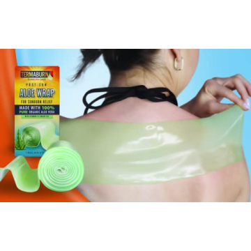 Aloe Wrap for Sunburn Relief | 100% Pure Aloe Vera Gel