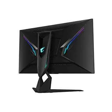 Gigabyte AORUS FI32U-SA-R 32" 4K SS IPS Gaming Monitor (Exclusive Built-in ANC/3840x2160 Display/144 Hz Refresh Rate/1ms Response Time (GTG)/KVM USB Type-C/Supports AMD FreeSync Premium Pro) (RENEWED)
