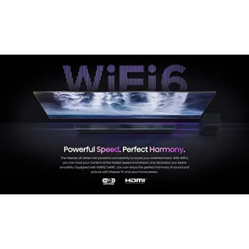 Hisense 65U8H QLED U8H Series Quantum 4K ULED Mini-LED 65-Inch Class Google Smart TV with Alexa Compatibility, Quantum Dot, 1500-nit HDR10+, Black