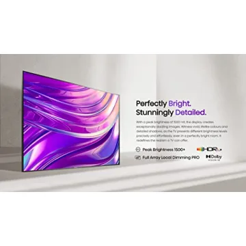 Hisense 65U8H QLED U8H Series Quantum 4K ULED Mini-LED 65-Inch Class Google Smart TV with Alexa Compatibility, Quantum Dot, 1500-nit HDR10+, Black