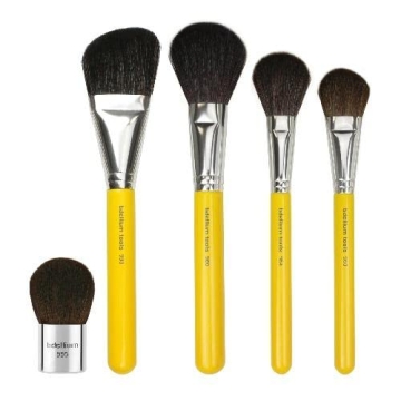 Luxury 24pc Makeup Brush Set with Roll-Up Pouch