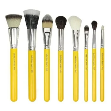 Luxury 24pc Makeup Brush Set with Roll-Up Pouch