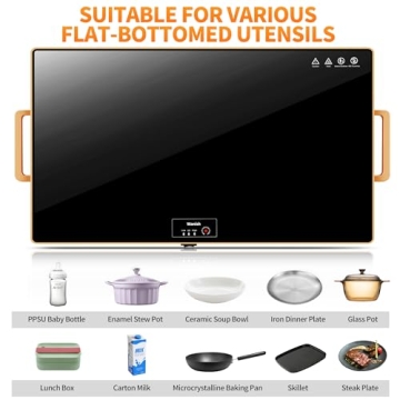 Elegant Electric Warming Tray XXL for Parties and Gatherings