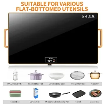 Elegant Electric Warming Tray XXL for Parties and Gatherings