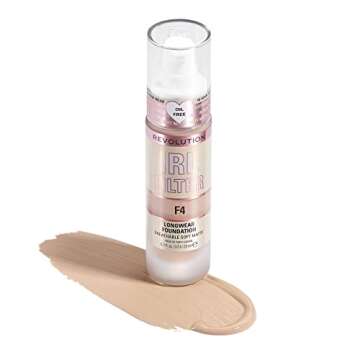 Revolution Beauty IRL Longwear Foundation, Medium Coverage