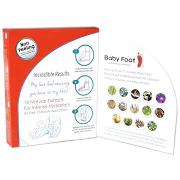 Baby Foot Moisturizing Mask for Soft, Hydrated Feet
