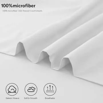 Ghooss Full Size Microfiber Flat Sheet for Ultimate Comfort