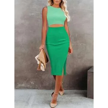 Buy Pink Queen Women's Cutout Bodycon Midi Dress