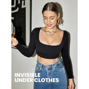 DOBREVA Women's Unlined Balconette Bra Underwire Supportive Plus Size Smooth Scoop Neck Black - Unlined 32A