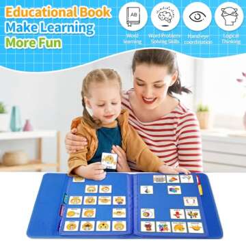 Boczif Visual Communication Book for Autism Language Learning