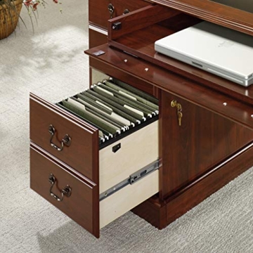Sauder Heritage Hill Executive Desk with Classic Cherry Finish