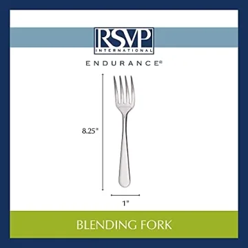 RSVP Stainless Steel Blending Fork for Efficient Baking