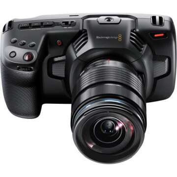 Blackmagic Design Pocket Cinema Camera 4K with LP-E6N Lithium-Ion Battery Pack & 64GB Ultra UHS-I SDXC Memory Card Bundle