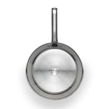 T-fal Performa Stainless Steel Sauce Pan with Lid 3 Quart, Induction Compatible, Oven Broiler Safe 500F, Multipurpose Handy Saucepan, Kitchen Small Pot, Pots and Pans, Cookware, Dishwasher Safe Silver