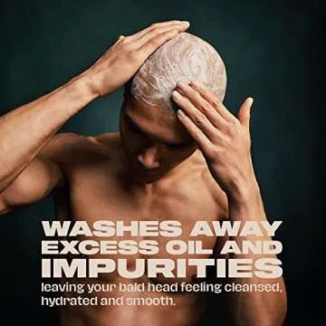 The Bald Head Care Routine by Smooth Headcare | Scalp Shampoo with Vitamin C | Fragrance-Free Head Shaving Cream | Razor Burn Treatment for Men | Scalp Moisturizer for Men