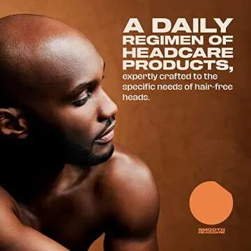 The Bald Head Care Routine by Smooth Headcare | Scalp Shampoo with Vitamin C | Fragrance-Free Head Shaving Cream | Razor Burn Treatment for Men | Scalp Moisturizer for Men