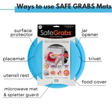 Shop Safe Grabs Silicone Microwave Mat | Kitchen Essential & Gift
