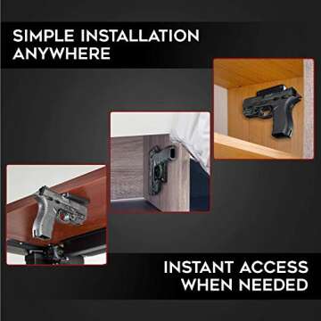 KEEPPER MG Gun Magnet for Quickdraw Firearm Holder