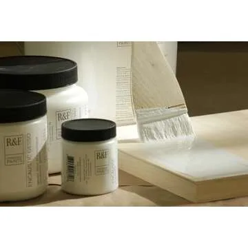 R&F Handmade Paints Encaustic Gesso, 16-Ounce - Premium Quality for Artists