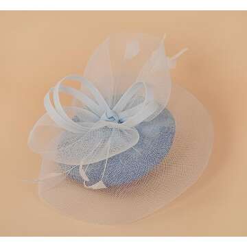 Cizoe Women's Handmade Kentucky Derby Fascinator Tea Party Hat