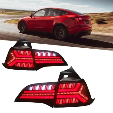 Stylish Custom LED Taillights for Tesla Model 3 & Y