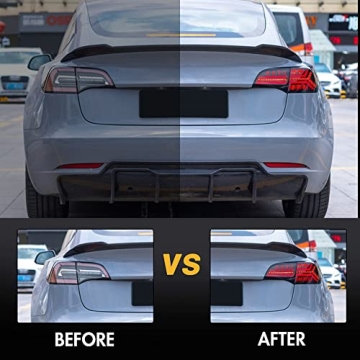 Stylish Custom LED Taillights for Tesla Model 3 & Y