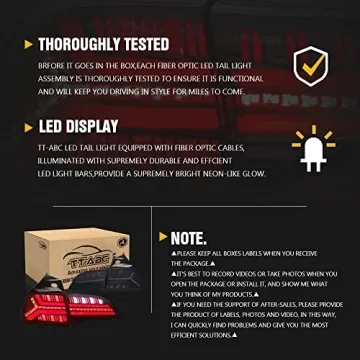 Stylish Custom LED Taillights for Tesla Model 3 & Y