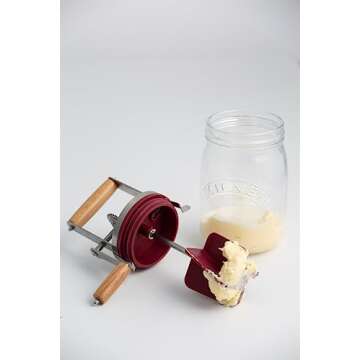 Kilner Small Manual Butter Churner for Homemade Butter