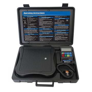 Mastercool 98210-A Electronic Refrigerant Scale for Accuracy