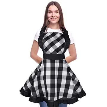 Violet Mist Vintage Apron for Women - Stylish & Practical