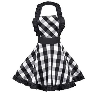 Violet Mist Vintage Apron for Women - Stylish & Practical