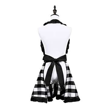 Violet Mist Vintage Apron for Women - Stylish & Practical