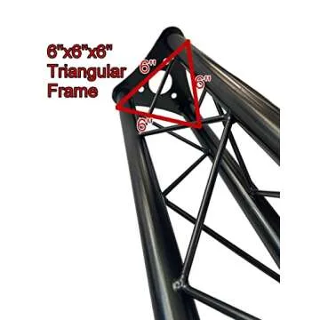GRIFFIN Crank Up Triangle Light Truss System for DJs