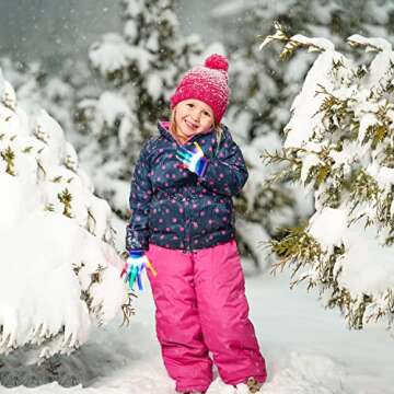 GLEDLOVES LED Finger Gloves,Finger Light Gloves,LED Gloves for Kids and Teen Gifts,The Toys for 3-8 Year Old Boys Girls,Light Up Gloves Have 5Color/6Mode,in Party Outdoor/Indoor Games(1 Pair/S)…