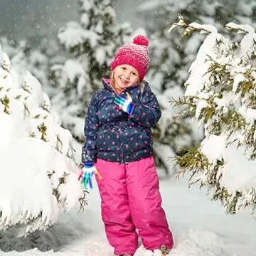 GLEDLOVES LED Finger Gloves,Finger Light Gloves,LED Gloves for Kids and Teen Gifts,The Toys for 3-8 Year Old Boys Girls,Light Up Gloves Have 5Color/6Mode,in Party Outdoor/Indoor Games(1 Pair/S)…