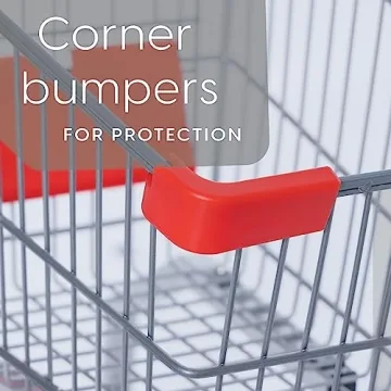 Milliard Metal Toy Shopping Cart for Kids Pretend Play