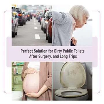 Slick Female Urination Device - Purple, Portable, Easy-to-Use Urinal Funnel for Women on the Go